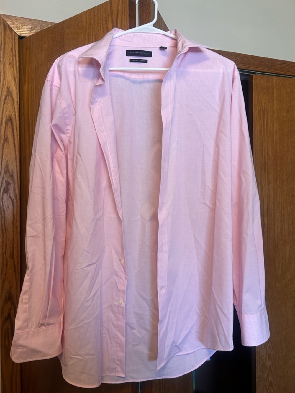 Tommy Hilfiger Light Pink Men's Dress Shirt